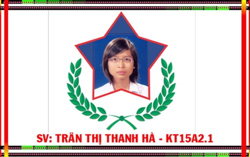 Chúc mừng sinh viên Trần Thị Thanh Hà - Lớp KT15A2.1 đã đạt thành tích học tập và rèn luyện Xuất sắc toàn khóa